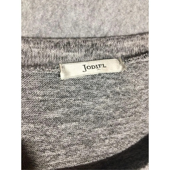 Womens Jodifl Dress Grey Soft Babydoll Style Transitional Weather Long Sleeve - Picture 2 of 4